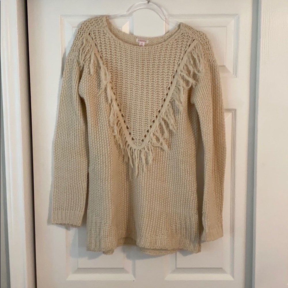 Fringe, Western-style Sweater